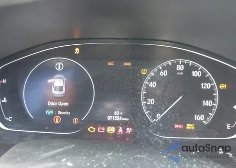 2018 Honda Accord Ex-L z USA, uszkodzony, nr VIN 1HGCV1F58JA002552